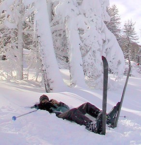 ski accident